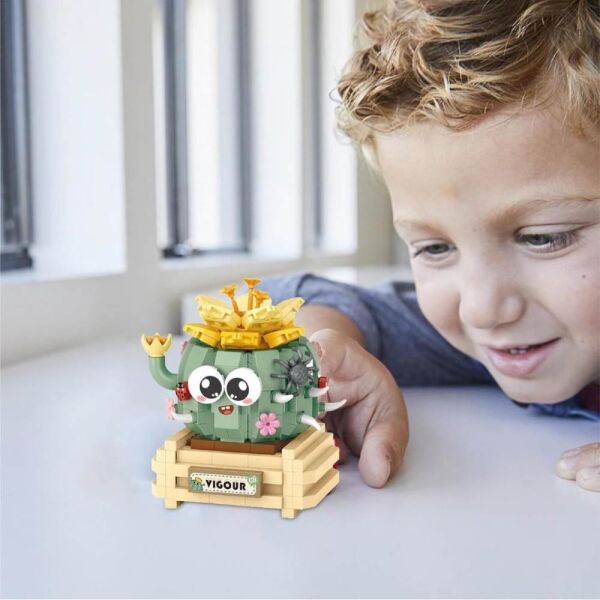 LOZ LZ-8834 Kaktüs 450 Parça Blok Oyuncak