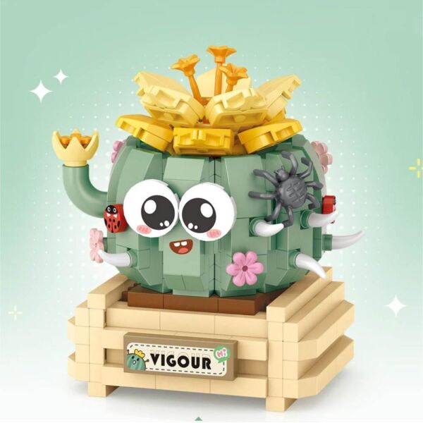 LOZ LZ-8834 Kaktüs 450 Parça Blok Oyuncak