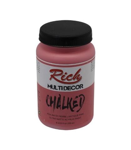 Rich Multi Decor Chalked Akrilik Boya 250 cc Antik Pembe 250-4524