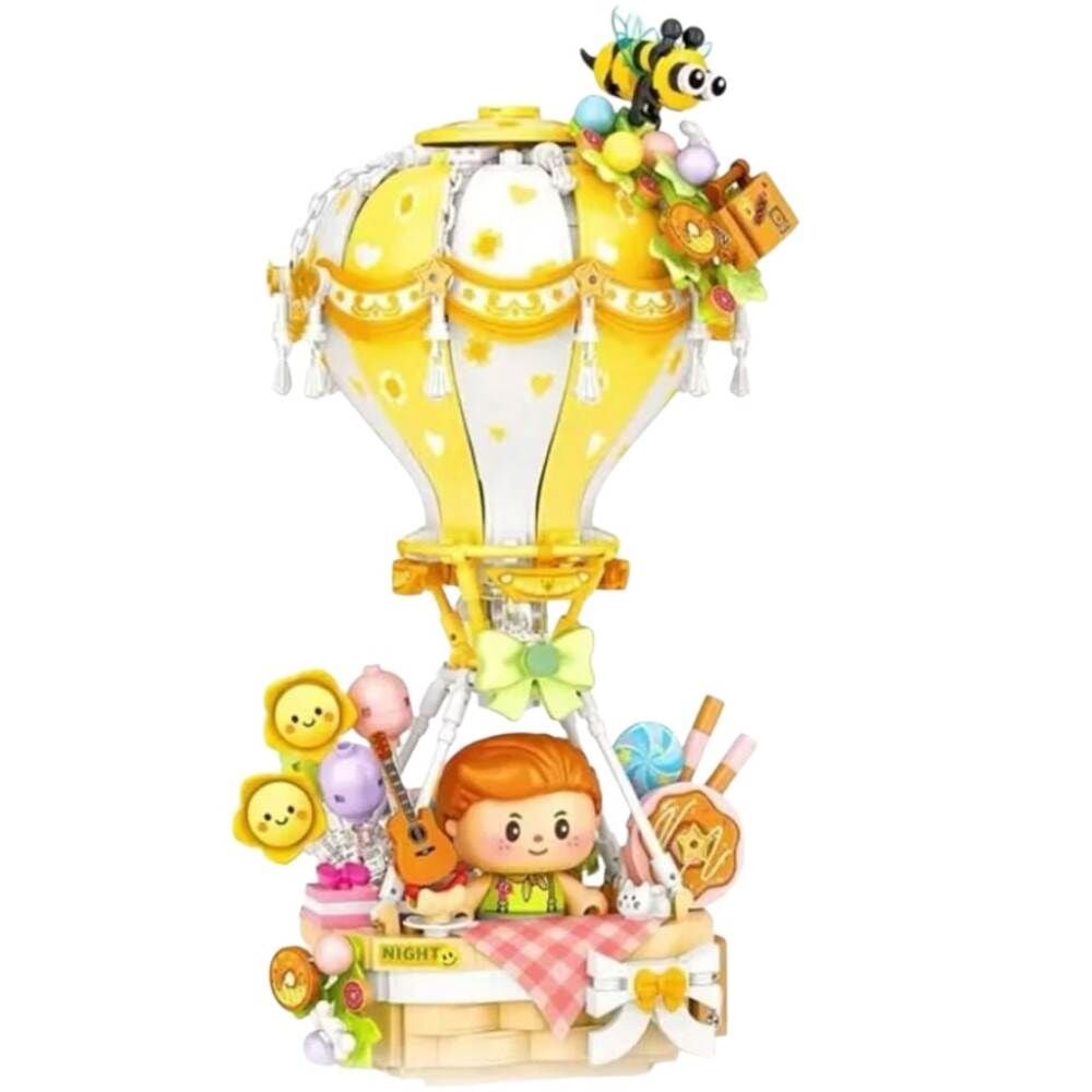 LOZ Sarı Hava Balonu 750 Parça Block Oyuncak 4113