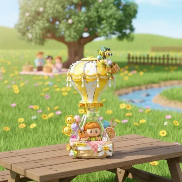 LOZ Sarı Hava Balonu 750 Parça Block Oyuncak 4113