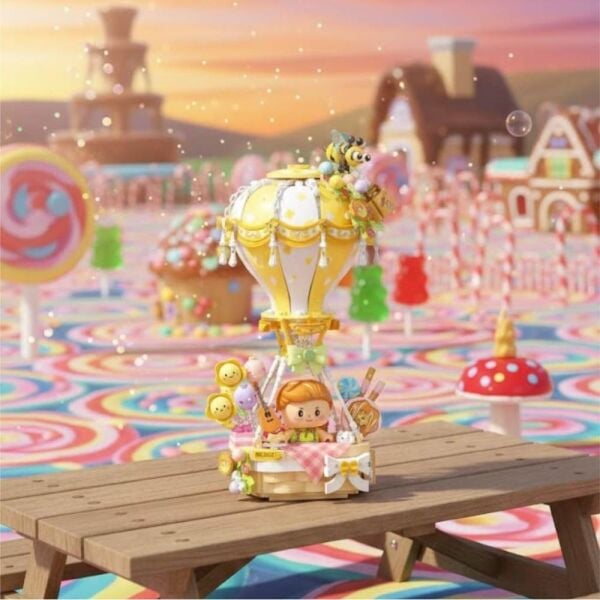 LOZ Sarı Hava Balonu 750 Parça Block Oyuncak 4113