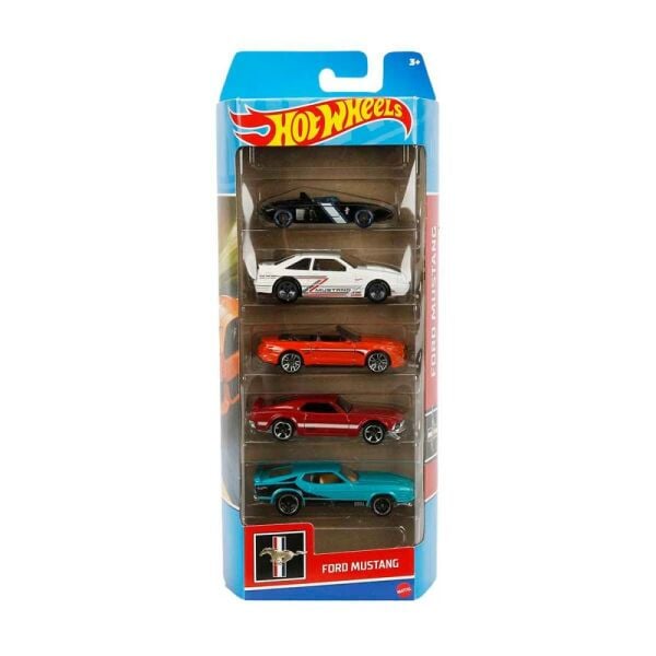 Hot Wheels 5 li Metal Araba Seti 1806