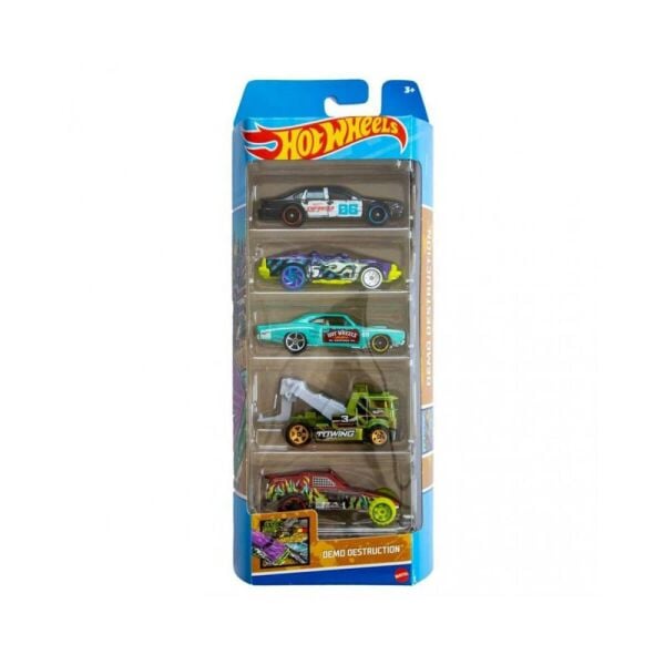 Hot Wheels 5 li Metal Araba Seti 1806