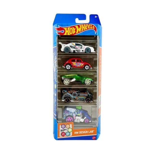 Hot Wheels 5 li Metal Araba Seti 1806