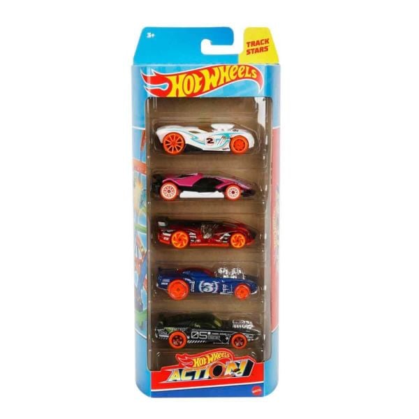 Hot Wheels 5 li Metal Araba Seti 1806