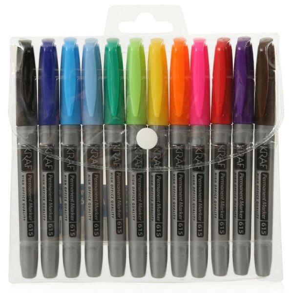 Kraf Permanent Markör 12 Li 615G