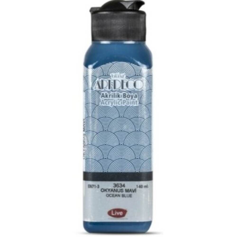 Artdeco Akrilik Boya 140 ml Okyanus Mavi 3634
