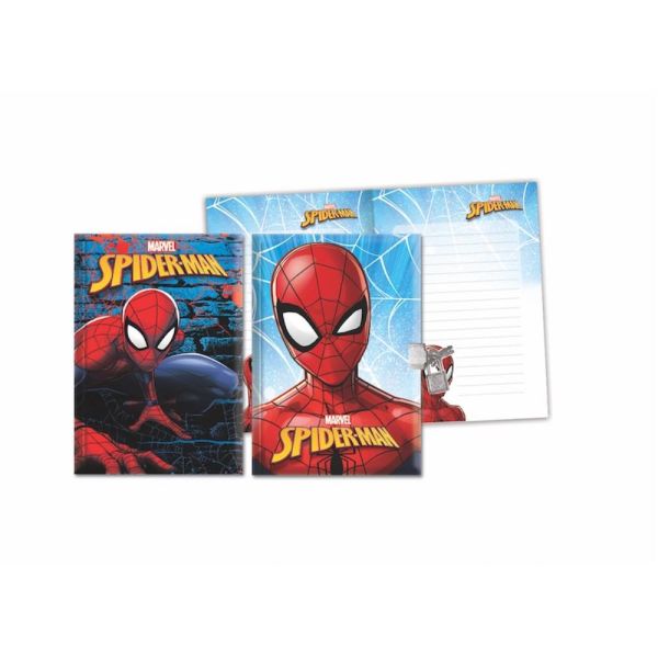 Keskin Hatıra Defteri 14X20 Spiderman Kilitli 104 Yp. 310210-06