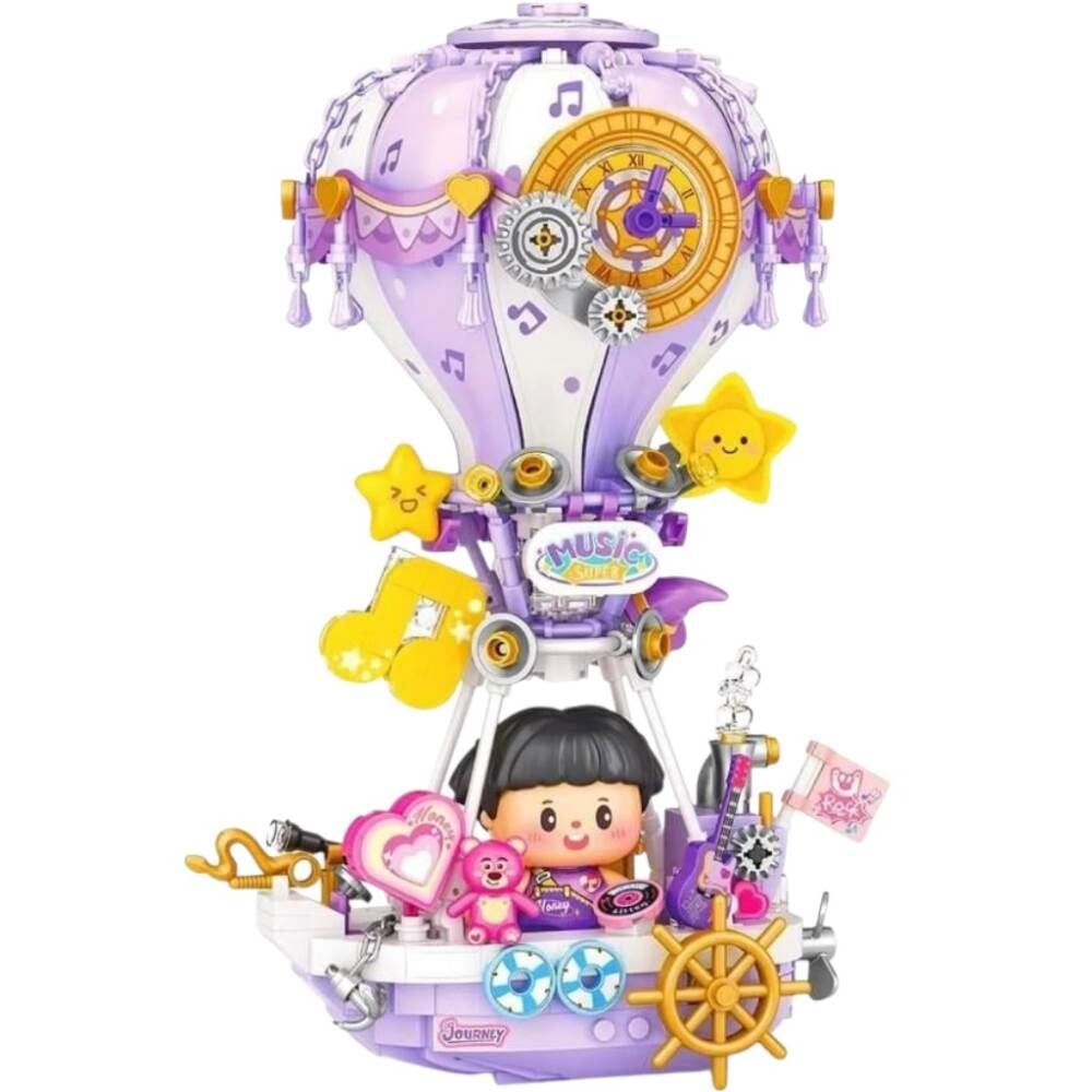 LOZ Mor Hava Balonu 666 Parça Block Oyuncak 4111