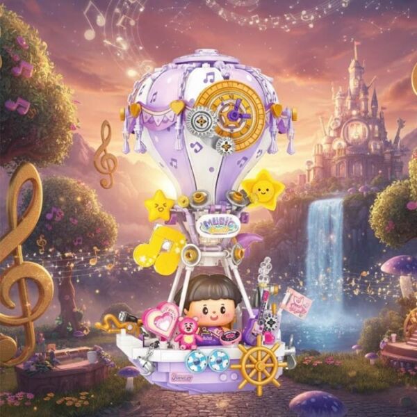 LOZ Mor Hava Balonu 666 Parça Block Oyuncak 4111