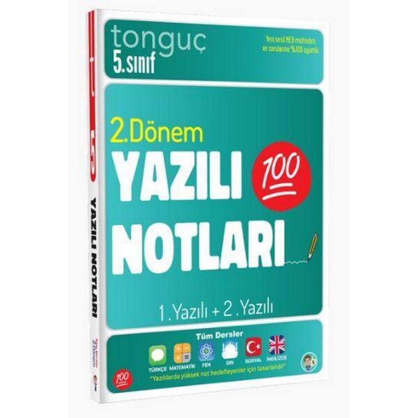 Tonguç 5.Sınıf Yazılı Notları 2.Dönem 1.ve 2.Yazılı