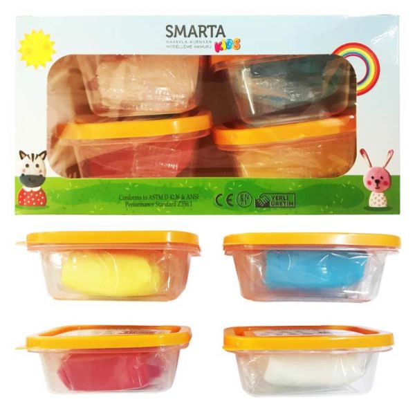 Smarta Kids Model Hamuru 4 Renk 48-5001