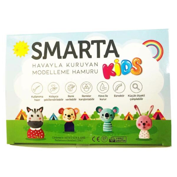 Smarta Kids Model Hamuru 4 Renk 48-5001