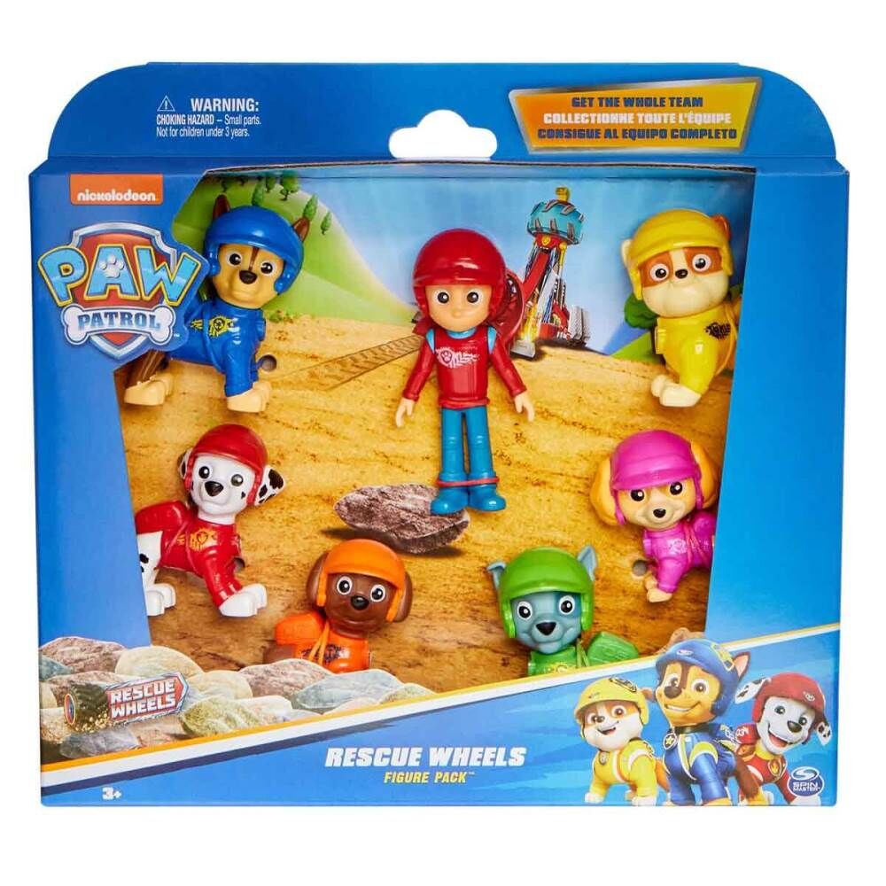 Spin Master Paw Patrol Rescue Wheels 7’li Figür Seti
