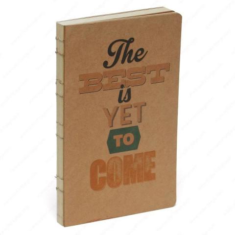Liz Not Defteri 13x21 cm Kraft Kapak Kenarı Boyalı Defter SDKFR1