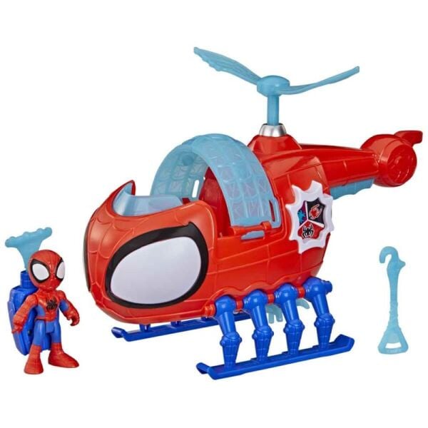 Hasbro G1969 Spidey Team Copter Helikopter Seti
