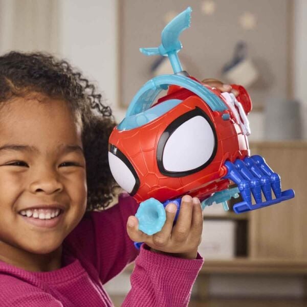 Hasbro G1969 Spidey Team Copter Helikopter Seti