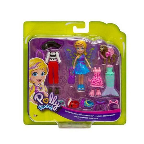 Polly Pocket Hayvan Dostu Kostüm Giyiyor GDM15