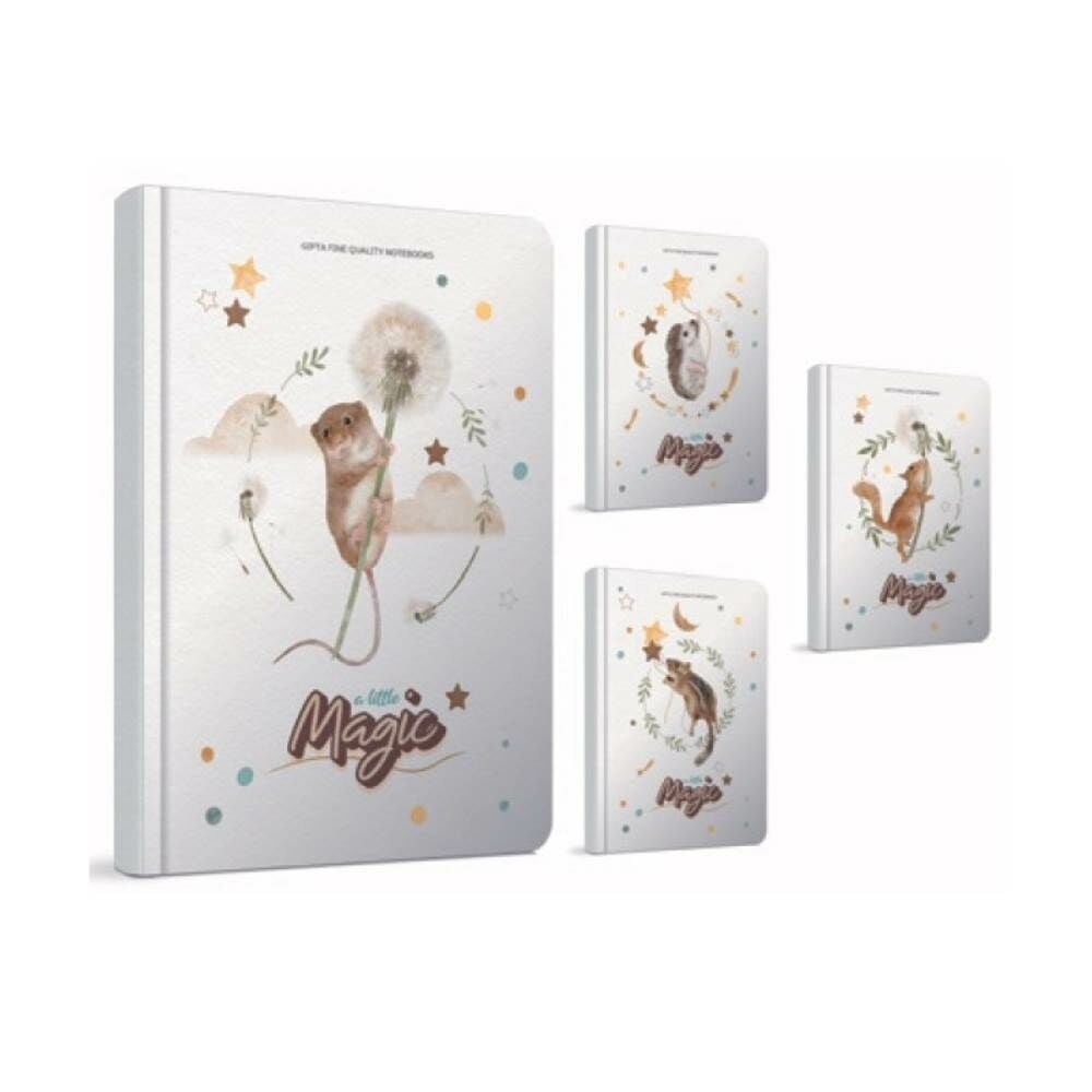 Magic A Litltle A5 120 Yaprak Çizgili Sert Kapak Defter 6237