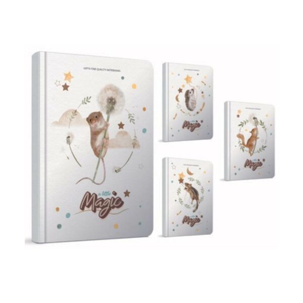 Magic A Litltle A5 120 Yaprak Çizgili Sert Kapak Defter 6237