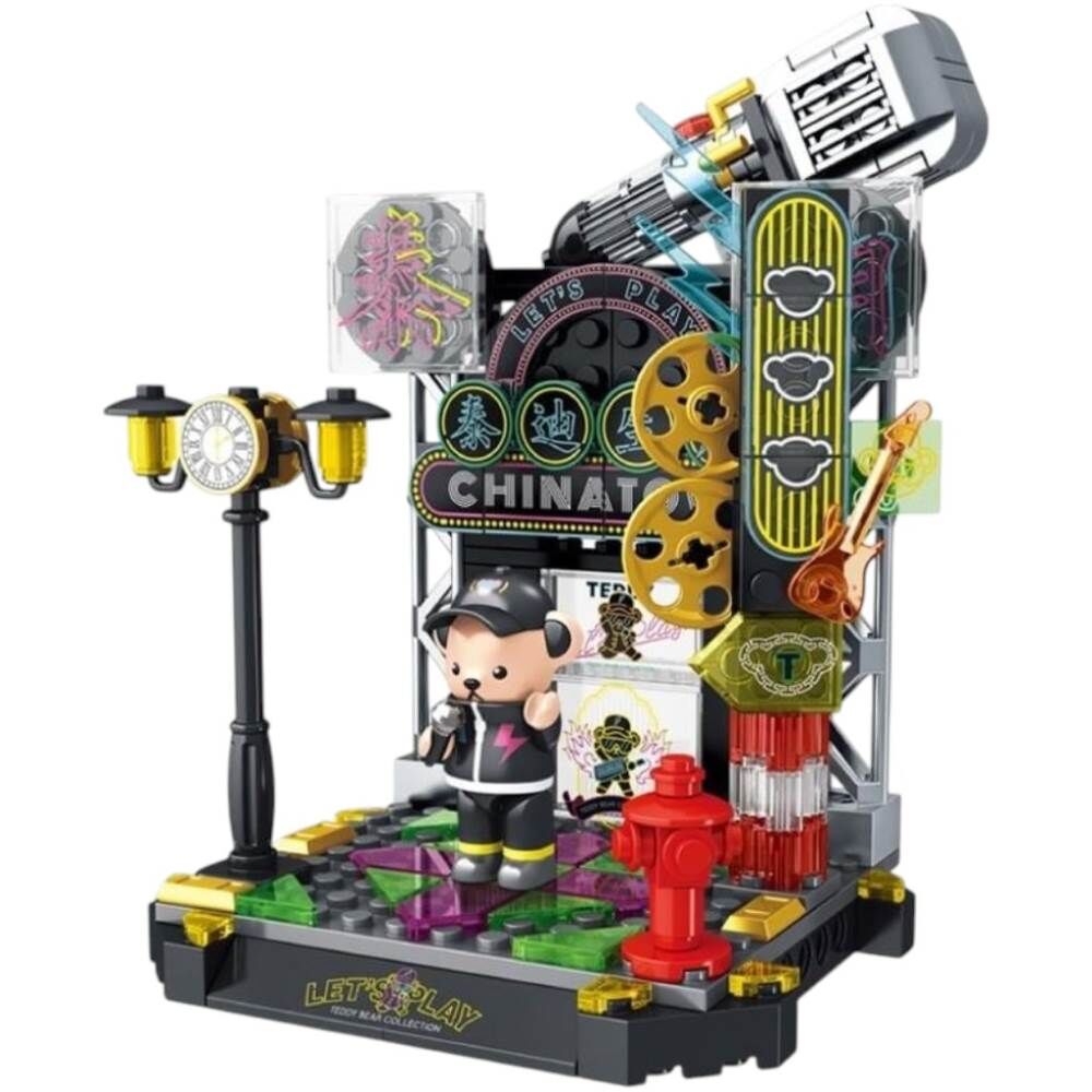 Panlos Müzik Yıldızı Teddy 200 Parça Block Oyuncak 881008