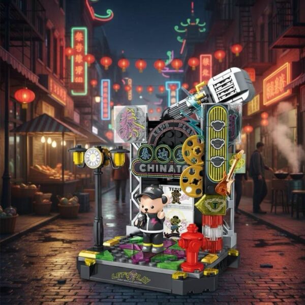 Panlos Müzik Yıldızı Teddy 200 Parça Block Oyuncak 881008