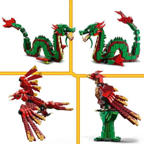 LEGO® Creator Orta Çağ Ejderhası 31161