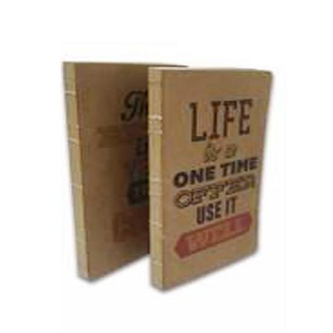 Liz Modelist Defter 17x24 144 Yaprak Kraft Kapak Ayraçlı KF410A