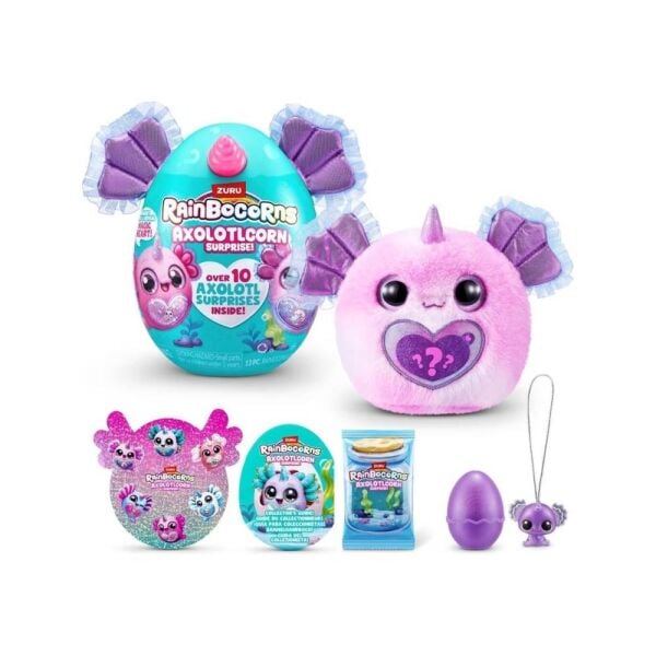 Giochi Rainbocorns RAR35000 Axolotlcorn Sürpriz Peluş Oyuncak