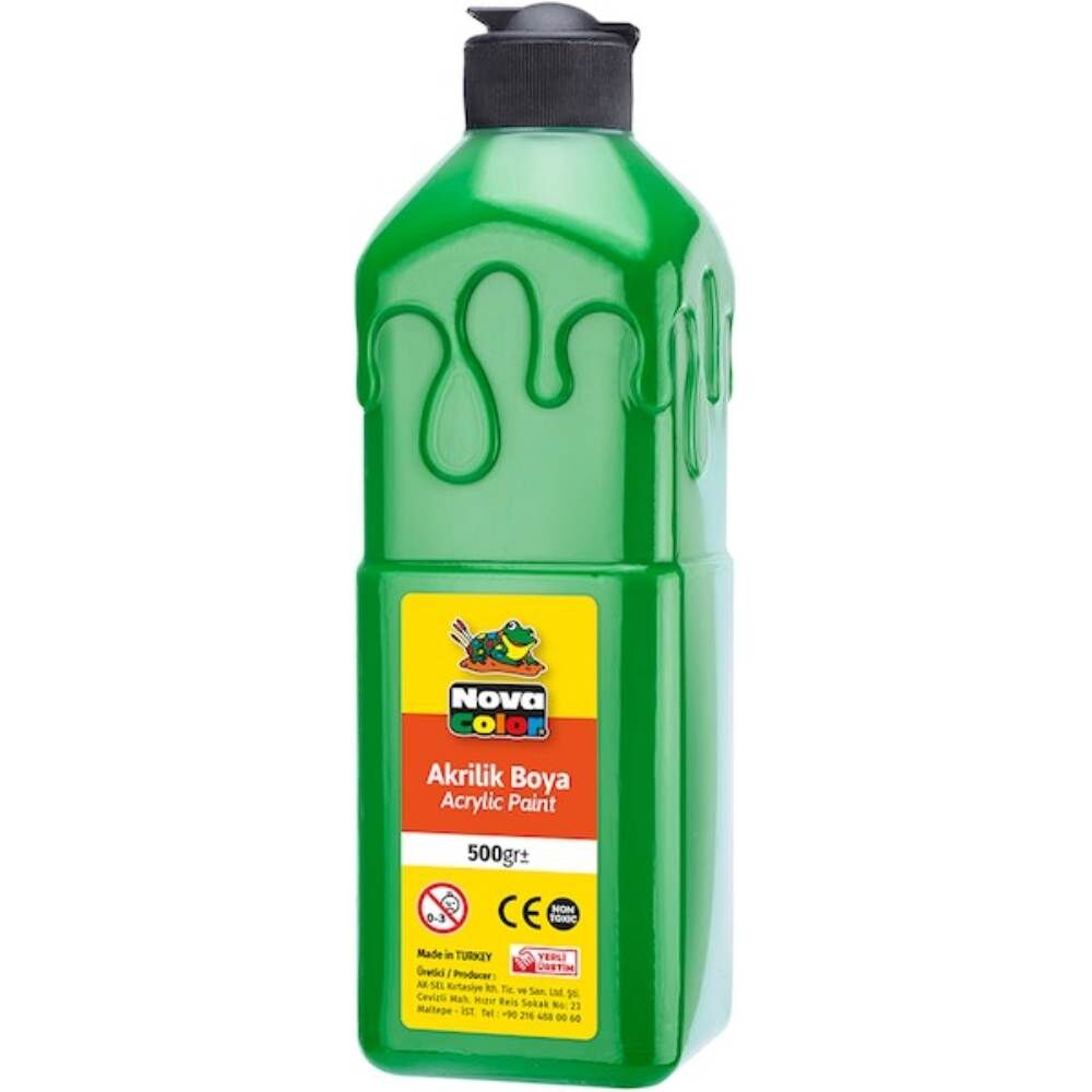 Nova Color Akrilik Boya 500 gr Yeşil NC-384