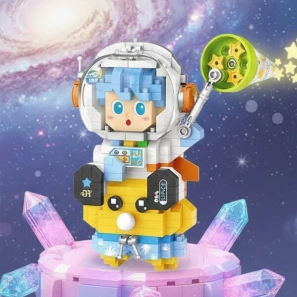LOZ Astronot Mavi 390 Parça Block Oyuncak 8827