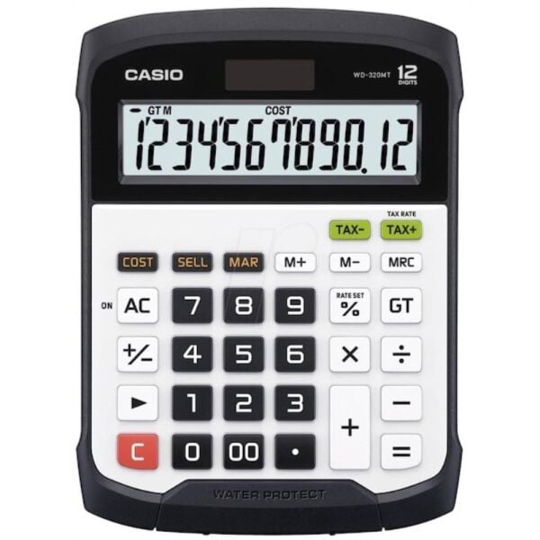 Casıo Hesap Makinesi Masaüstü Wd-320Mt 12 Hane