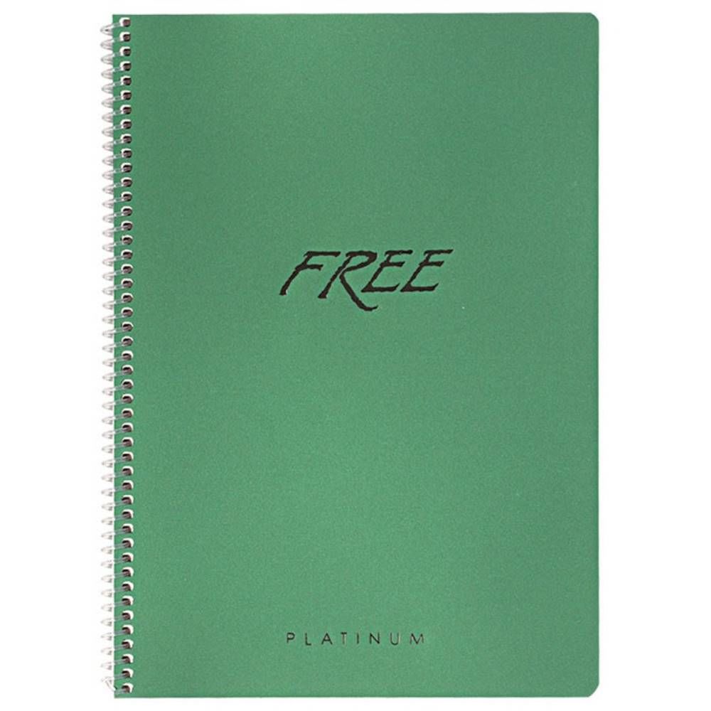 Keskin Defter Free Platinum A4 Pp Kapak Spiralli 80 Yp. Kareli 320322