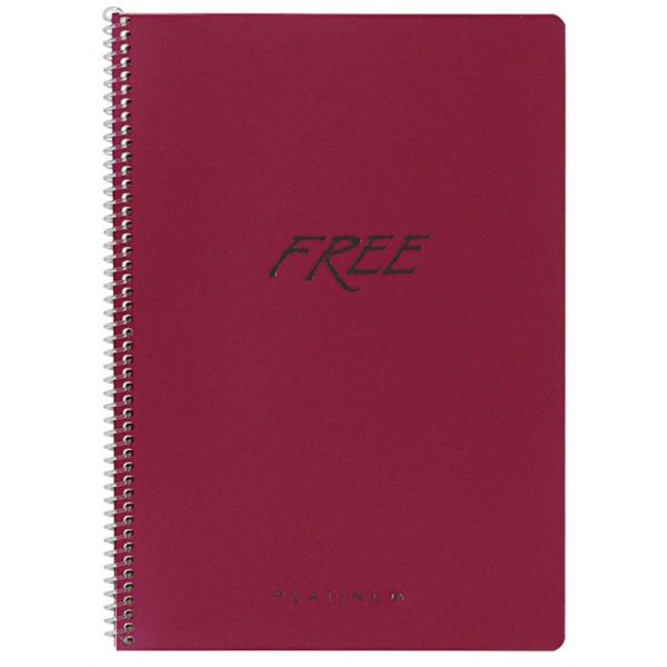 Keskin Defter Free Platinum A4 Pp Kapak Spiralli 80 Yp. Kareli 320322