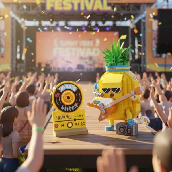LOZ Ananas 430 Parça Block Oyuncak 8847
