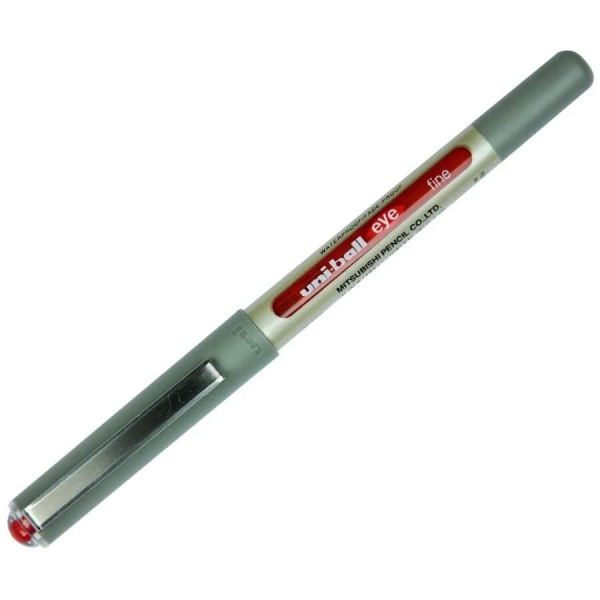 Uniball UB-157 Eye Fine Roller Kalem 07 mm Kırmızı