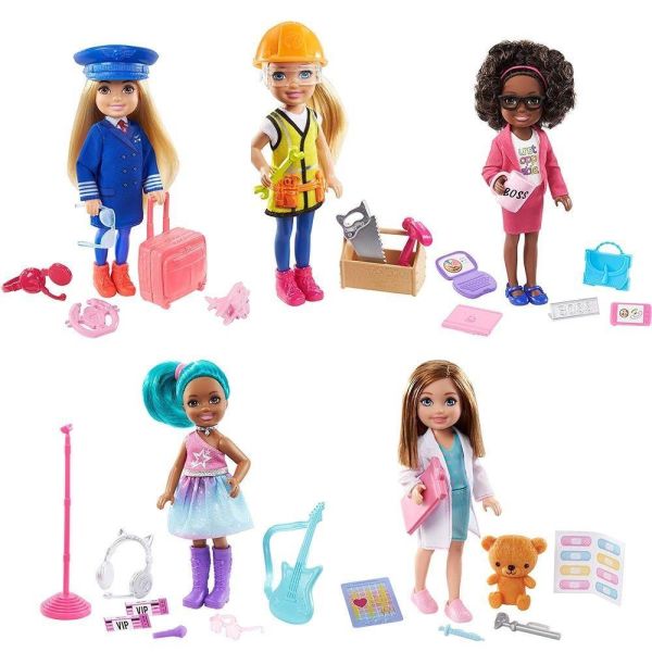 Barbie Chelsea Meslekleri Öğreniyor Bebek Serisi GTN86 GTN88