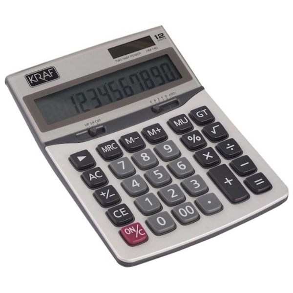 Kraf Hesap Makinesi Masaüstü 12 Hane Hm-145