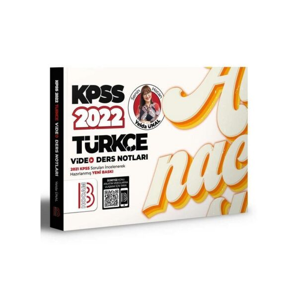 Benim Hocam Kpss 2022 Türkçe Video Ders Notları