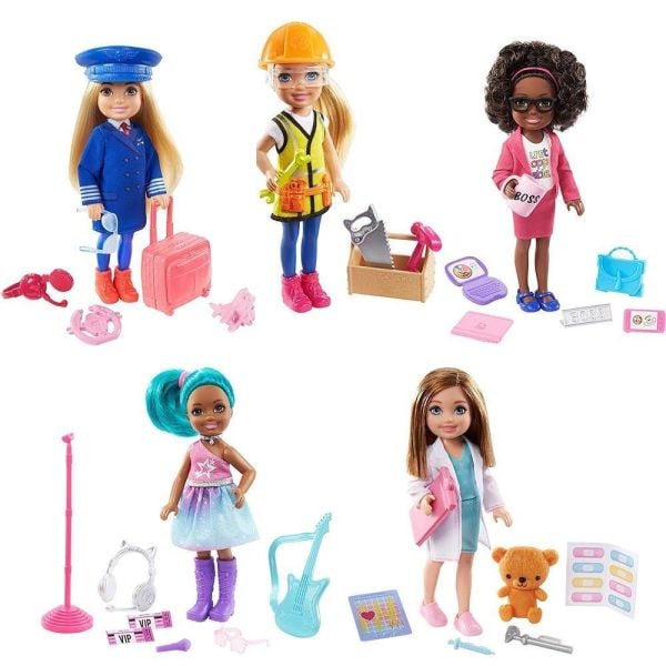 Barbie Chelsea Meslekleri Öğreniyor Bebek Serisi GTN86 HCK70