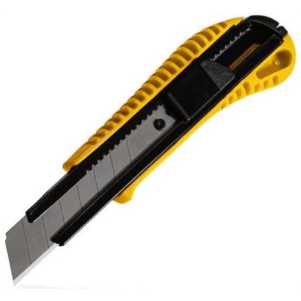 Kraf Maket Bıçağı Geniş Plastik Metal Ağızlı 629G