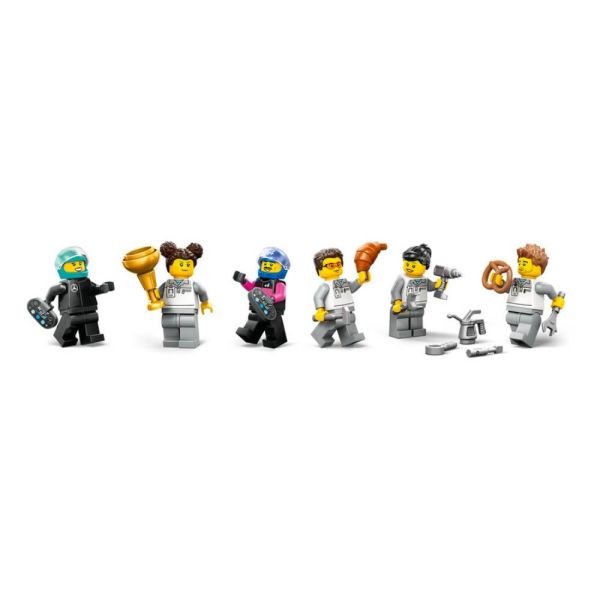 LEGO® City F1® Garajı ve Mercedes-AMG ve Alpine Arabaları 60444