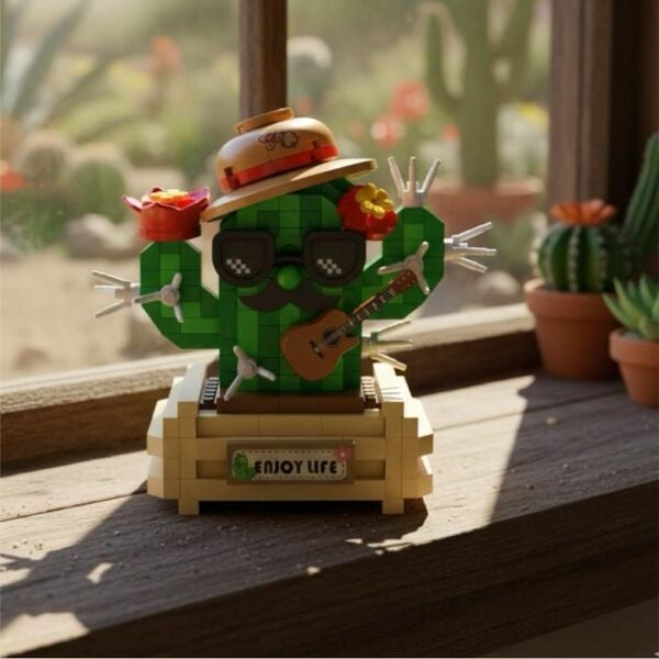 LOZ Kaktüs 380 Parça Block Oyuncak 8833