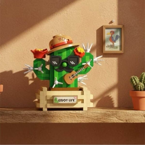 LOZ Kaktüs 380 Parça Block Oyuncak 8833