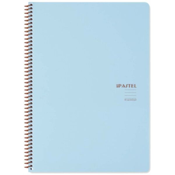 Keskin Defter Pastel Note A4 Spiralli Pp Kapak 80 Yp. Kareli 327722-99