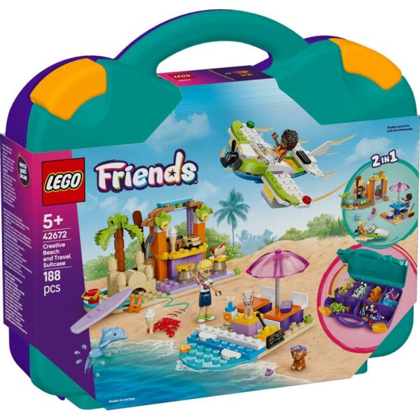 LEGO® Friends Yaratıcı Plaj ve Seyahat Bavulu 42672
