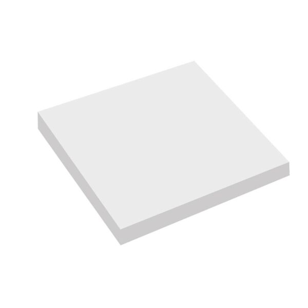 Kraf Yapışkanlı Not Kağıdı 76X76   50 Yp Şeffaf 7676Tr