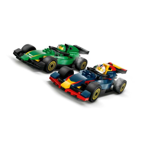 LEGO City RB20 ve AMR24 F1 Arabalı F1 Kamyonu 60445