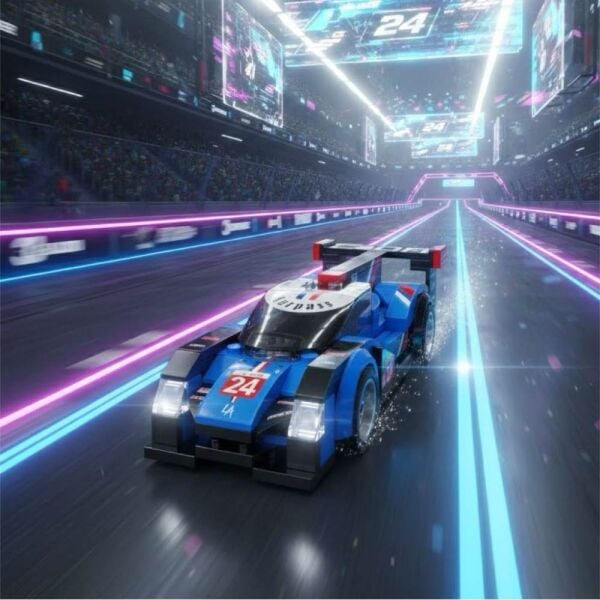 Cada W55053W Süpersonic Yıldız Spor Araba 164 Parça Block Oyuncak